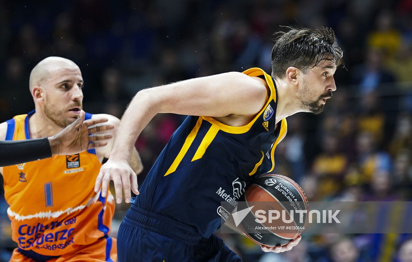 Russia Basketball Euroleague Khimki - Valencia