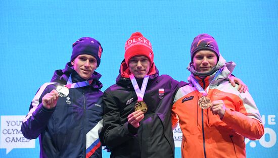 Switzerland Youth Olympic Games Biathlon Men Sprint