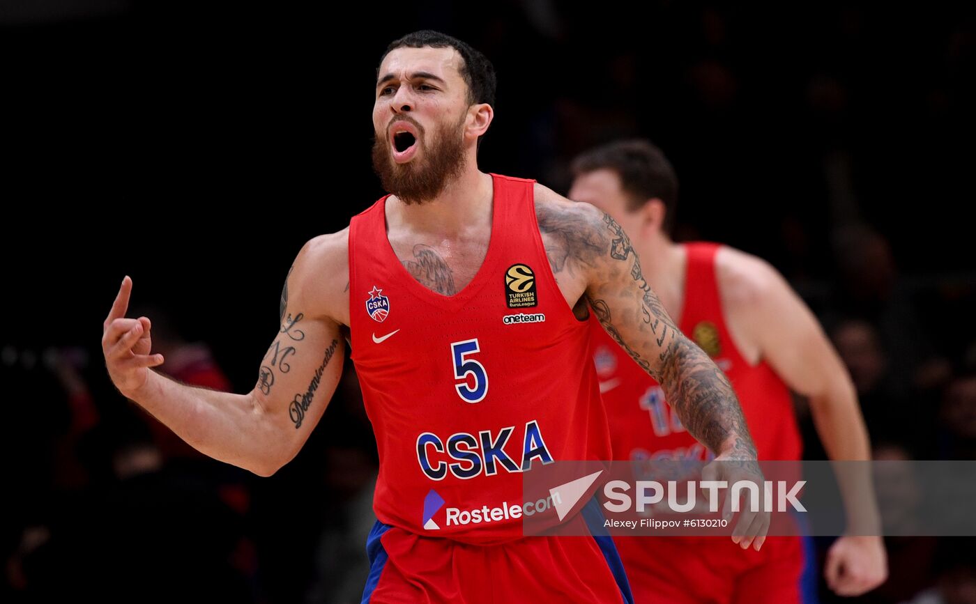 Russia Basketball Euroleague CSKA - Real