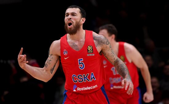 Russia Basketball Euroleague CSKA - Real