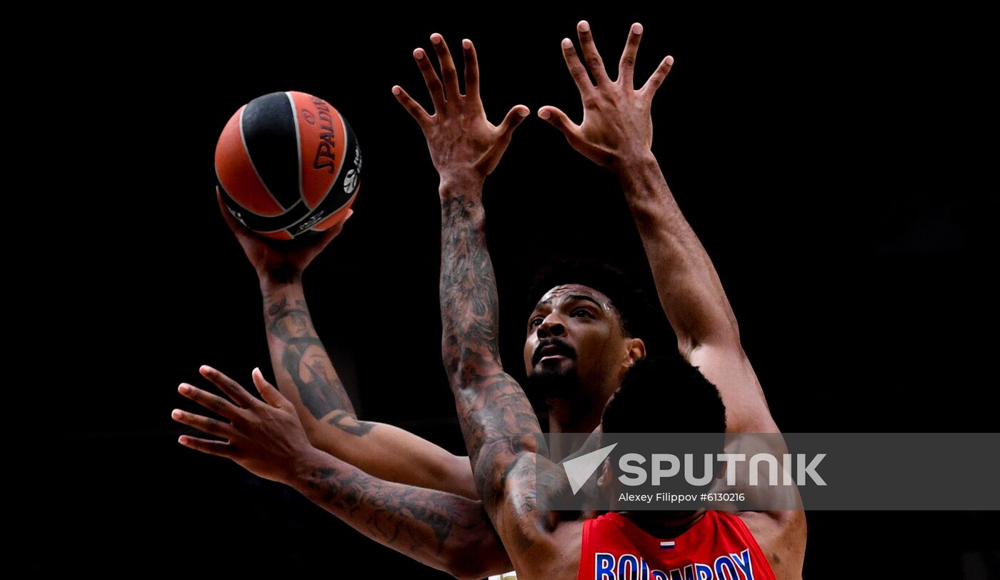 Russia Basketball Euroleague CSKA - Real