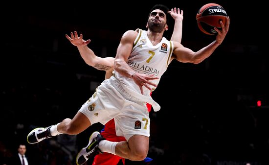 Russia Basketball Euroleague CSKA - Real