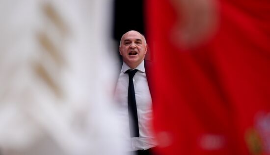 Russia Basketball Euroleague CSKA - Real