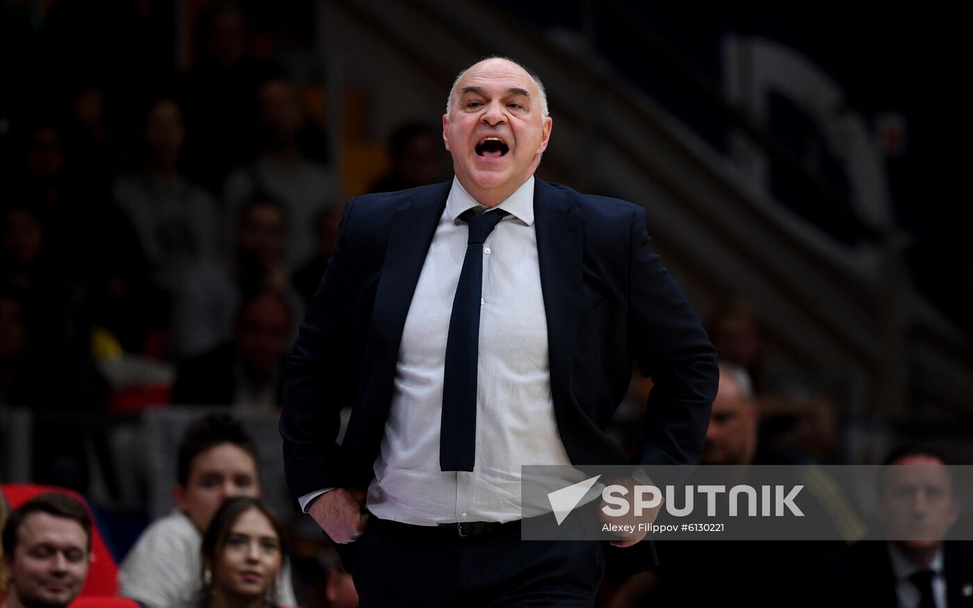 Russia Basketball Euroleague CSKA - Real