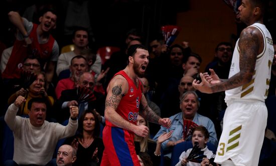 Russia Basketball Euroleague CSKA - Real