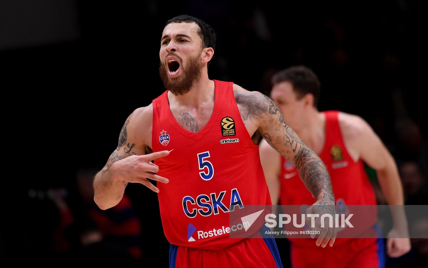 Russia Basketball Euroleague CSKA - Real