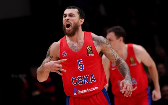 Russia Basketball Euroleague CSKA - Real