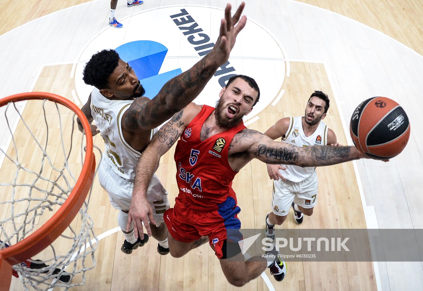 Russia Basketball Euroleague CSKA - Real