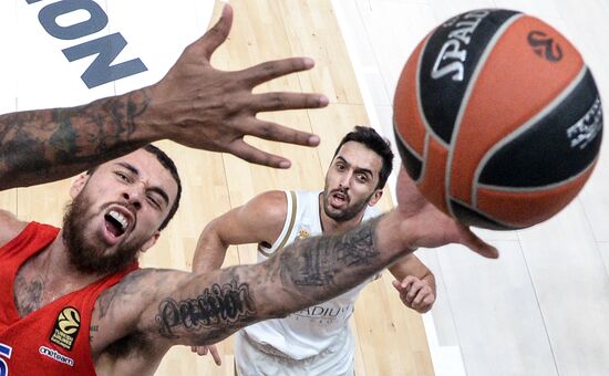 Russia Basketball Euroleague CSKA - Real