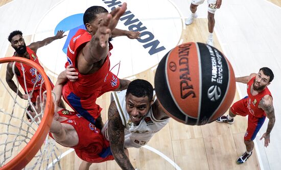Russia Basketball Euroleague CSKA - Real