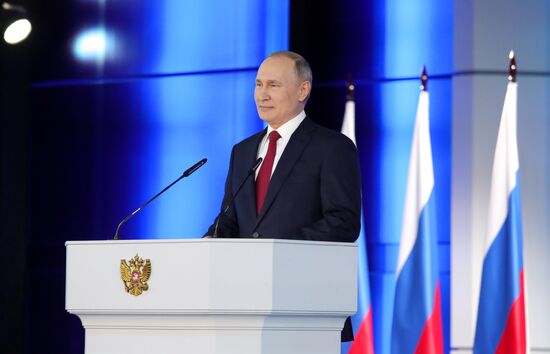 Russia Putin Federal Assembly Address