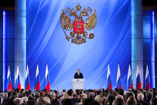 Russia Putin Federal Assembly Address