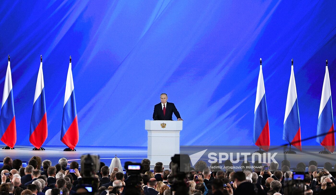 Russia Putin Federal Assembly Address