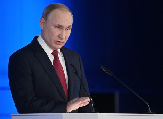 Russia Putin Federal Assembly Address