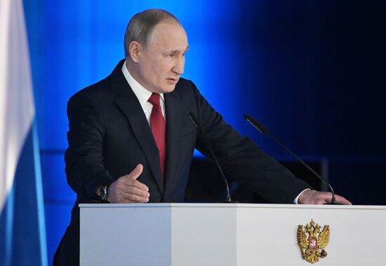 Russia Putin Federal Assembly Address