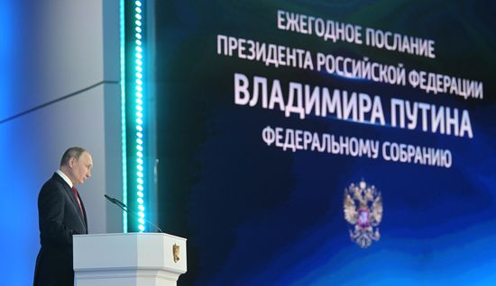 Russia Putin Federal Assembly Address
