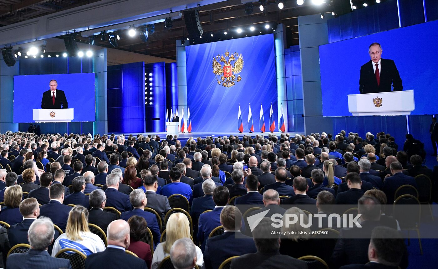 Russia Putin Federal Assembly Address