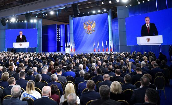 Russia Putin Federal Assembly Address