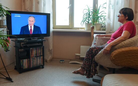 Russia Putin Federal Assembly Address