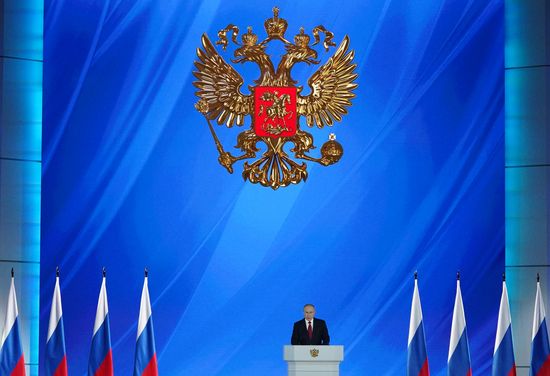 Russia Putin Federal Assembly Address