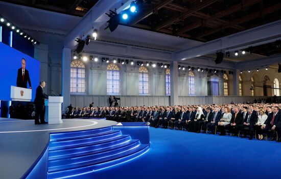 Russia Putin Federal Assembly Address
