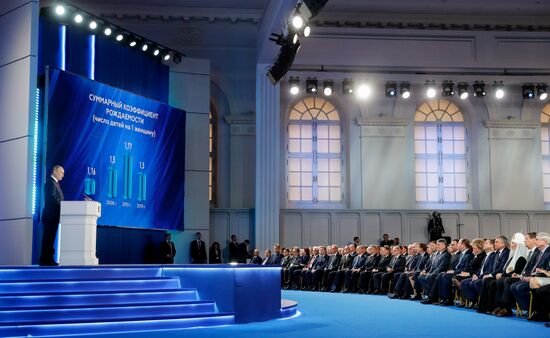 Russia Putin Federal Assembly Address