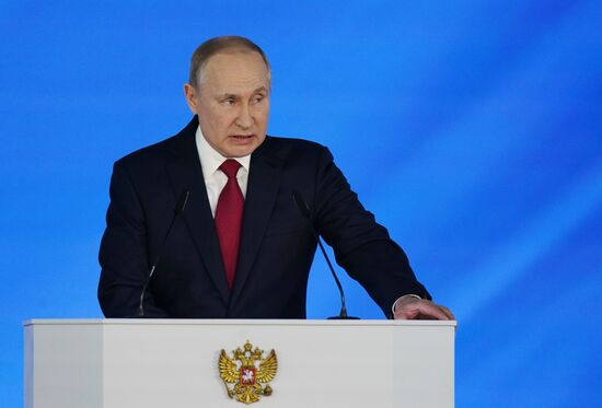 Russia Putin Federal Assembly Address