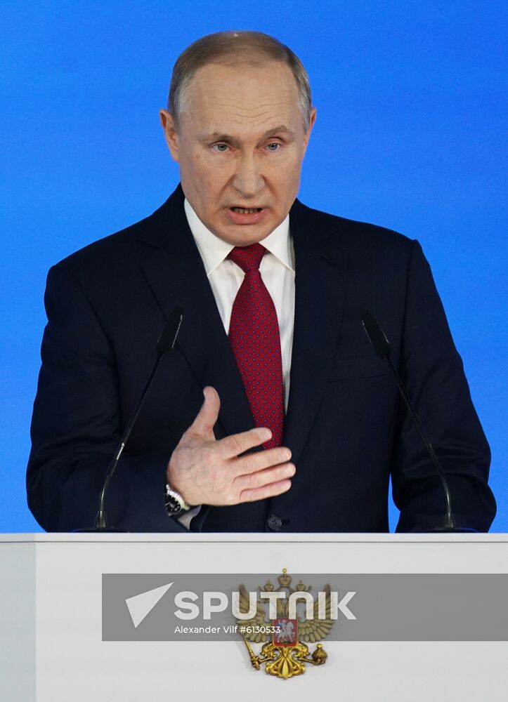 Russia Putin Federal Assembly Address