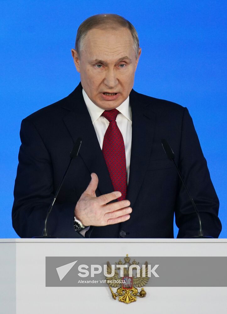 Russia Putin Federal Assembly Address