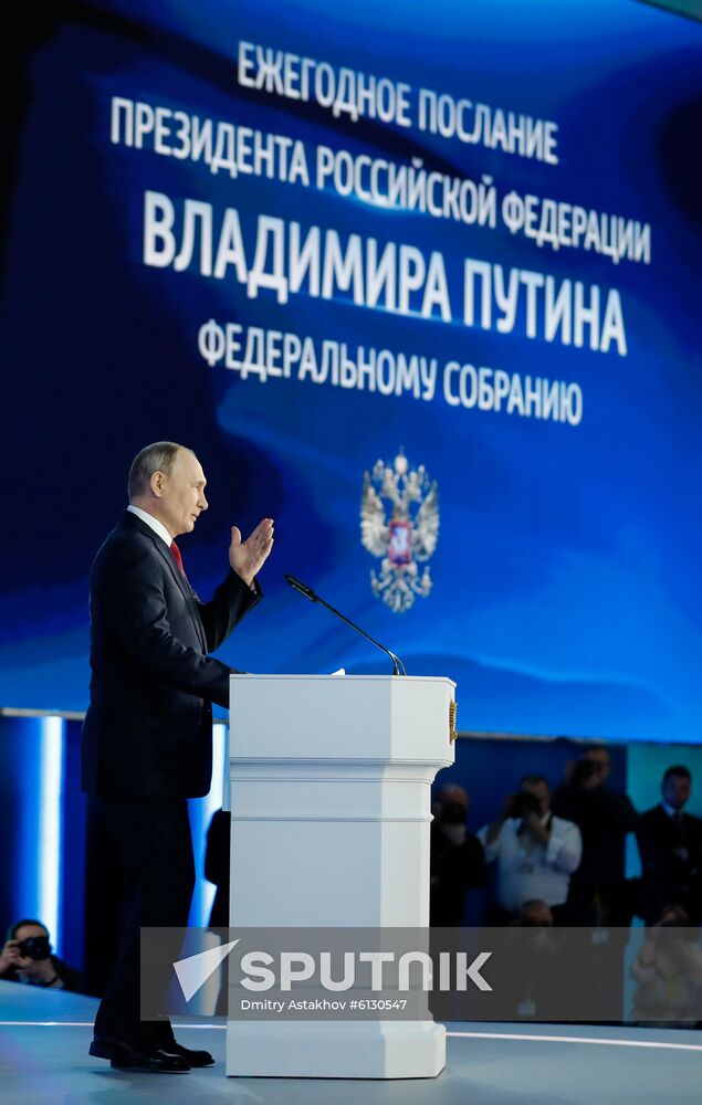 Russia Putin Federal Assembly Address