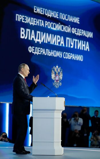 Russia Putin Federal Assembly Address