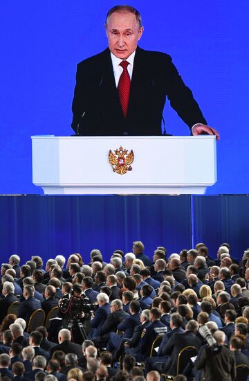 Russia Putin Federal Assembly Address