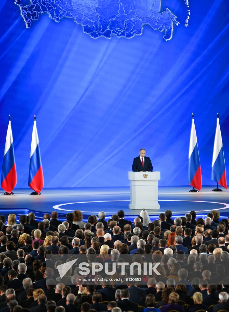 Russia Putin Federal Assembly Address