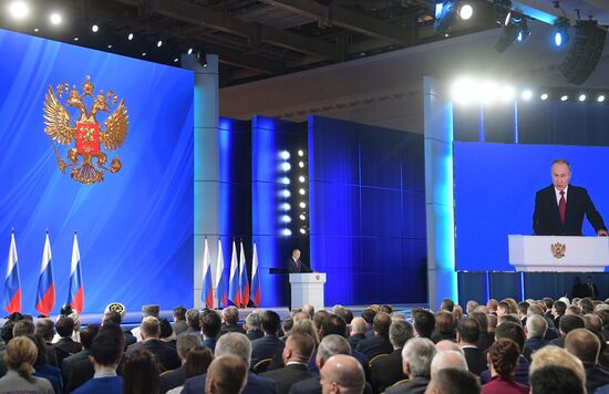 Russia Putin Federal Assembly Address