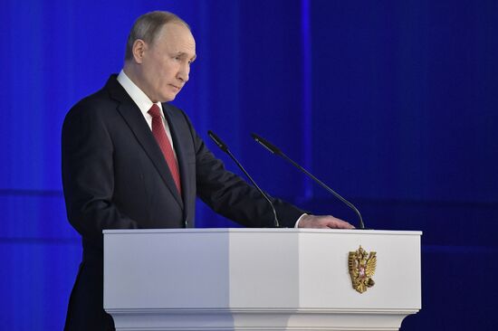 Russia Putin Federal Assembly Address