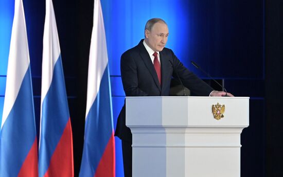 Russia Putin Federal Assembly Address