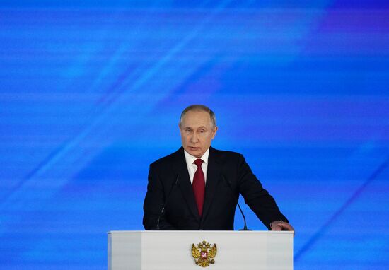 Russia Putin Federal Assembly Address