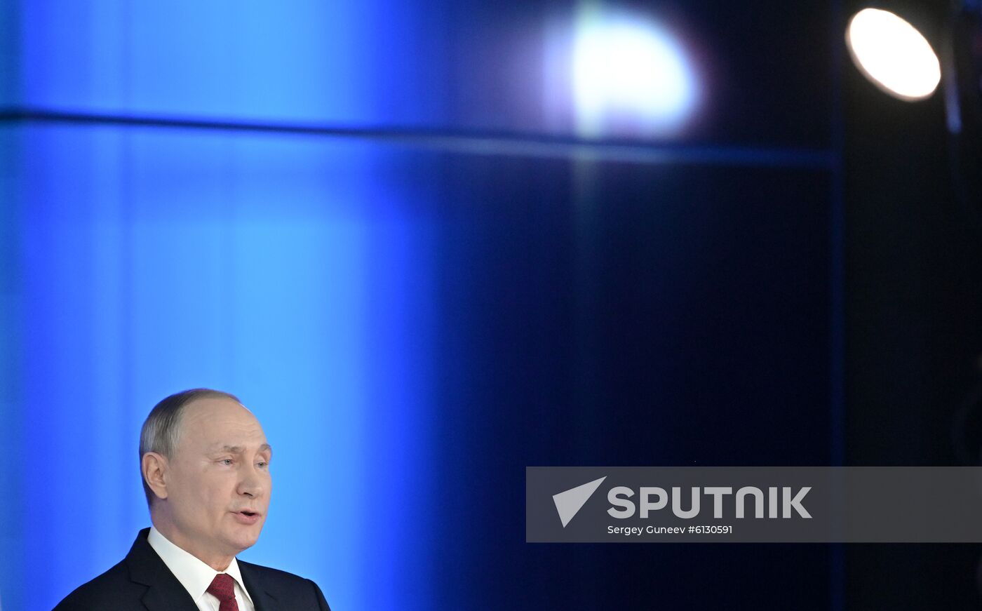 Russia Putin Federal Assembly Address