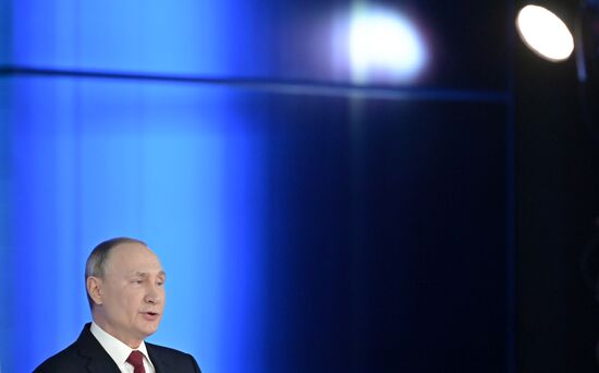 Russia Putin Federal Assembly Address