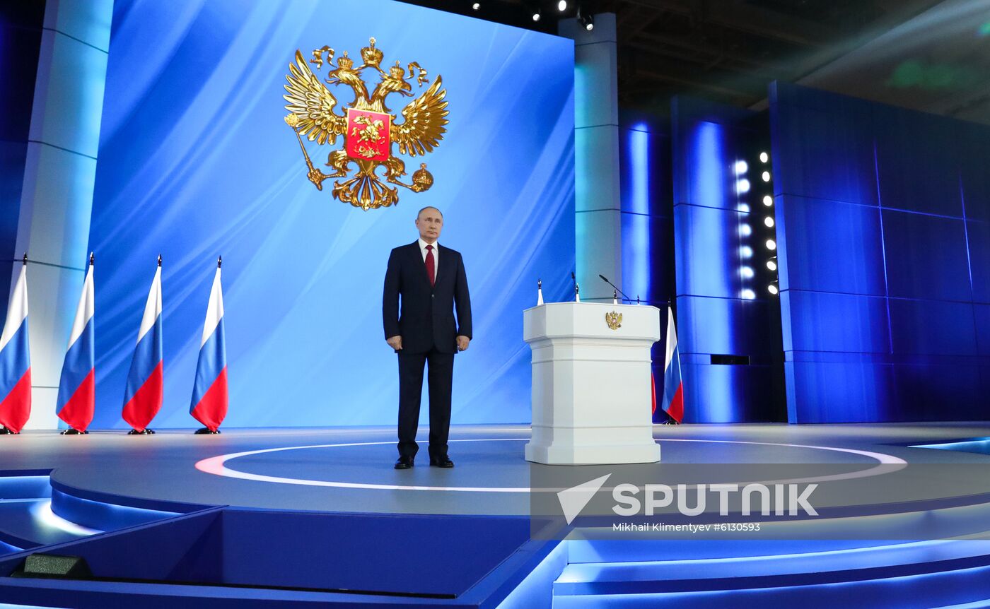 Russia Putin Federal Assembly Address