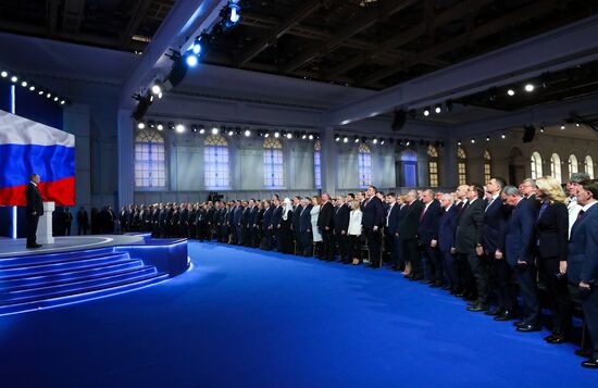Russia Putin Federal Assembly Address