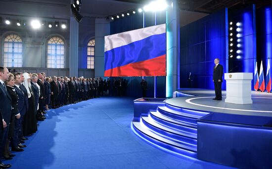 Russia Putin Federal Assembly Address