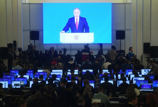 Russia Putin Federal Assembly Address