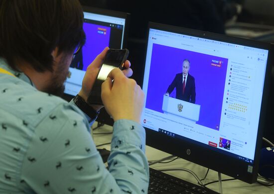 Russia Putin Federal Assembly Address