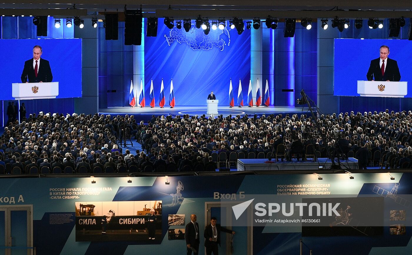 Russia Putin Federal Assembly Address
