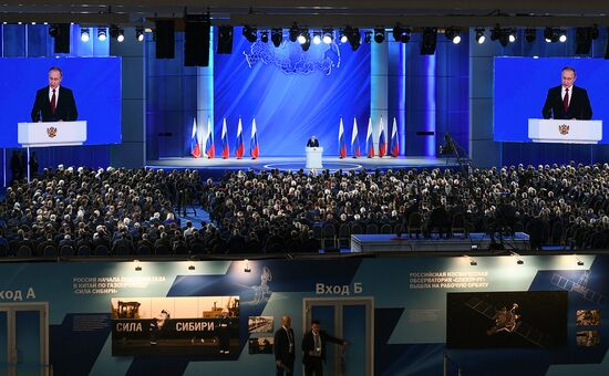 Russia Putin Federal Assembly Address