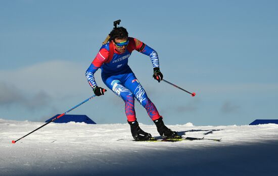 Switzerland Youth Olympic Games Biathlon Mixed Relay