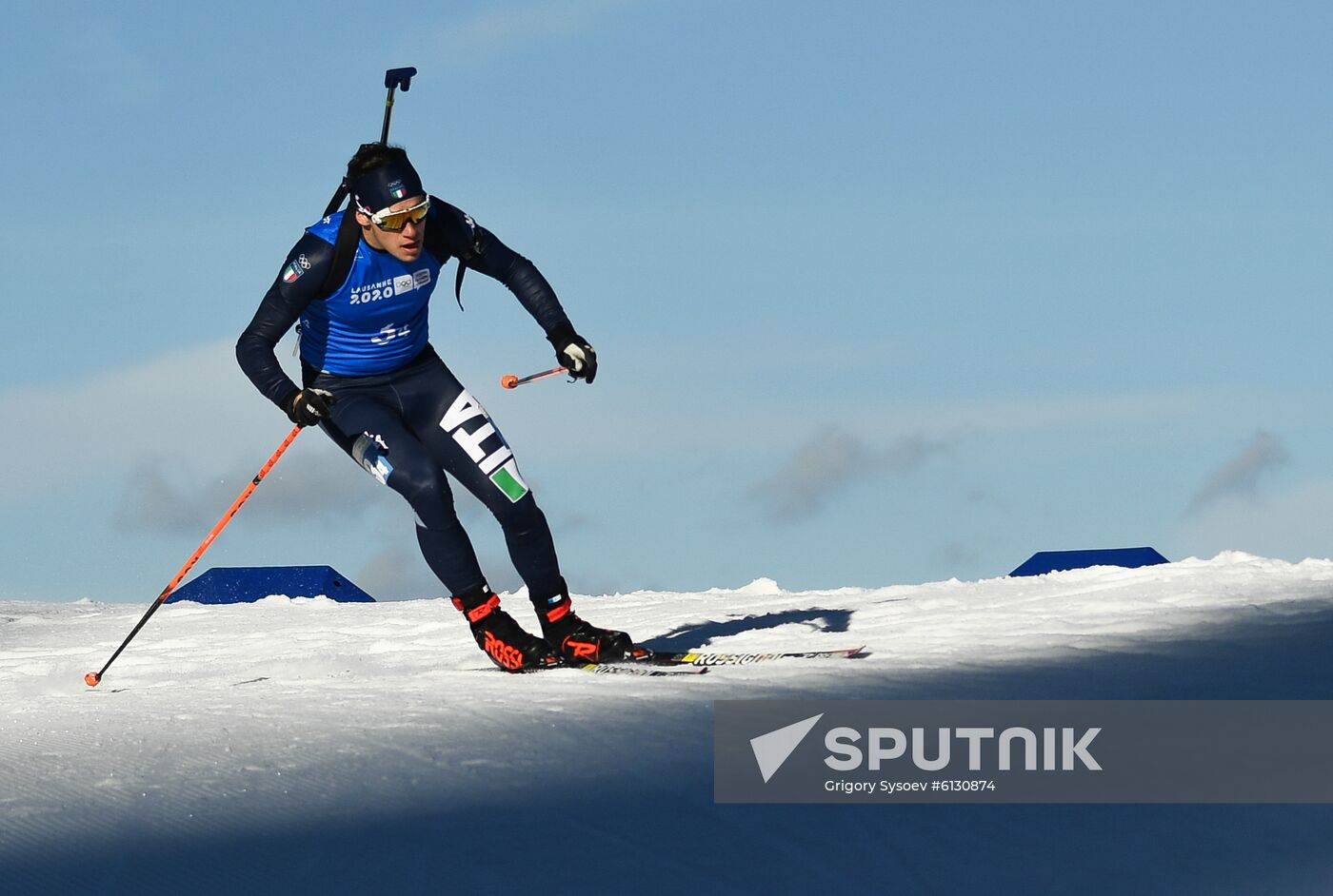 Switzerland Youth Olympic Games Biathlon Mixed Relay