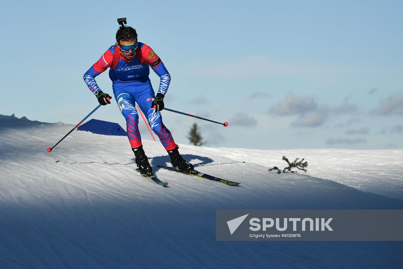 Switzerland Youth Olympic Games Biathlon Mixed Relay