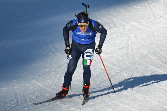 Switzerland Youth Olympic Games Biathlon Mixed Relay